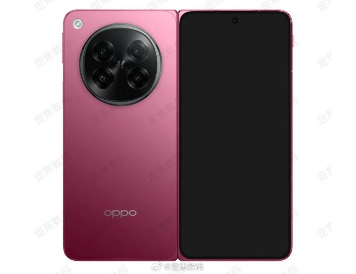 Oppo Find N6 renders show pink foldable phone