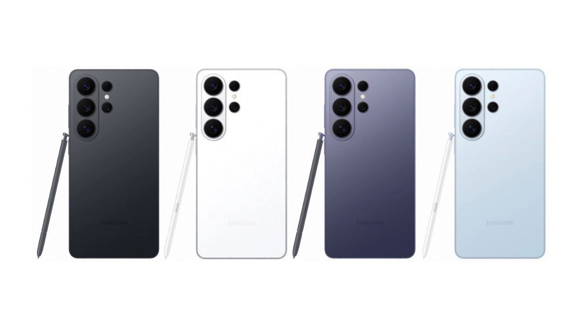 Samsung Galaxy S26 Ultra, multiple colors, S Pen.