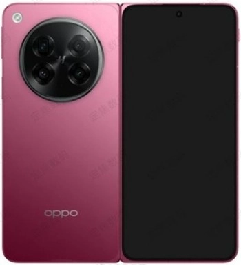 Oppo Find N6 pink with 200MP quad-camera.