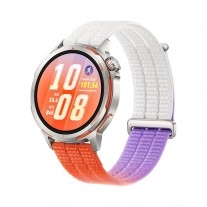 Huawei Watch GT Runner 2 with orange purple strap