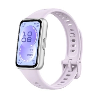 Huawei Band 11 with purple strap.