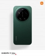 Xiaomi 17 Ultra green phone, 200MP camera.