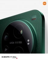 Xiaomi 17 Ultra Leica camera system, green.