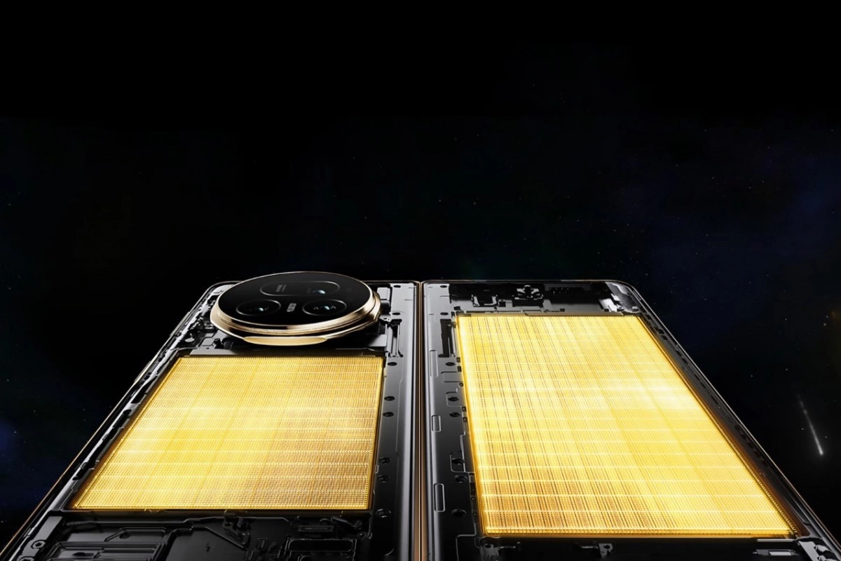 Honor Magic V6 internal view, camera, battery.