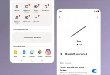 Motorola Razr Fold stylus pen support details