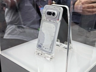 Nothing Phone (4a) transparent rear design displayed.