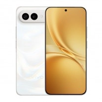 White vivo X300 FE smartphone with dual camera.