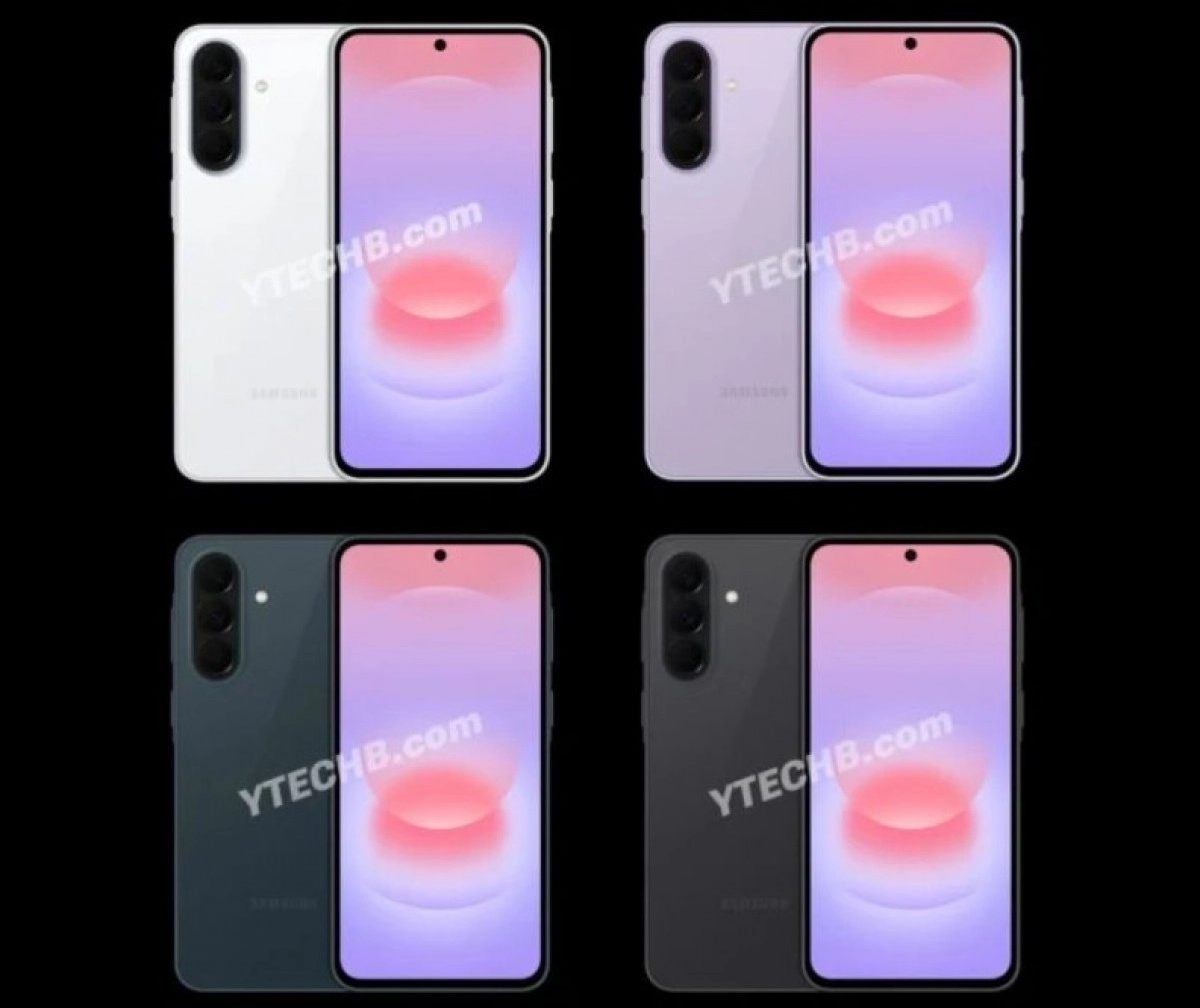 Samsung Galaxy A37 A57 leaked renders