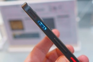 nubia Neo 5 GT side with RGB lighting