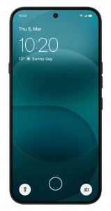 Nothing Phone (4a) series teal lock screen.