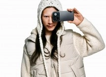 Person holding Nothing Phone (4a) Pro to eye.