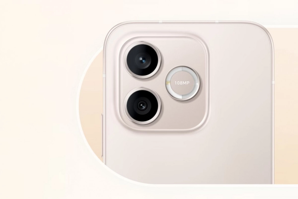 Honor 600 Lite 108MP rear camera setup.