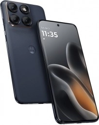 Motorola Edge 70 Fusion smartphone rear and front.