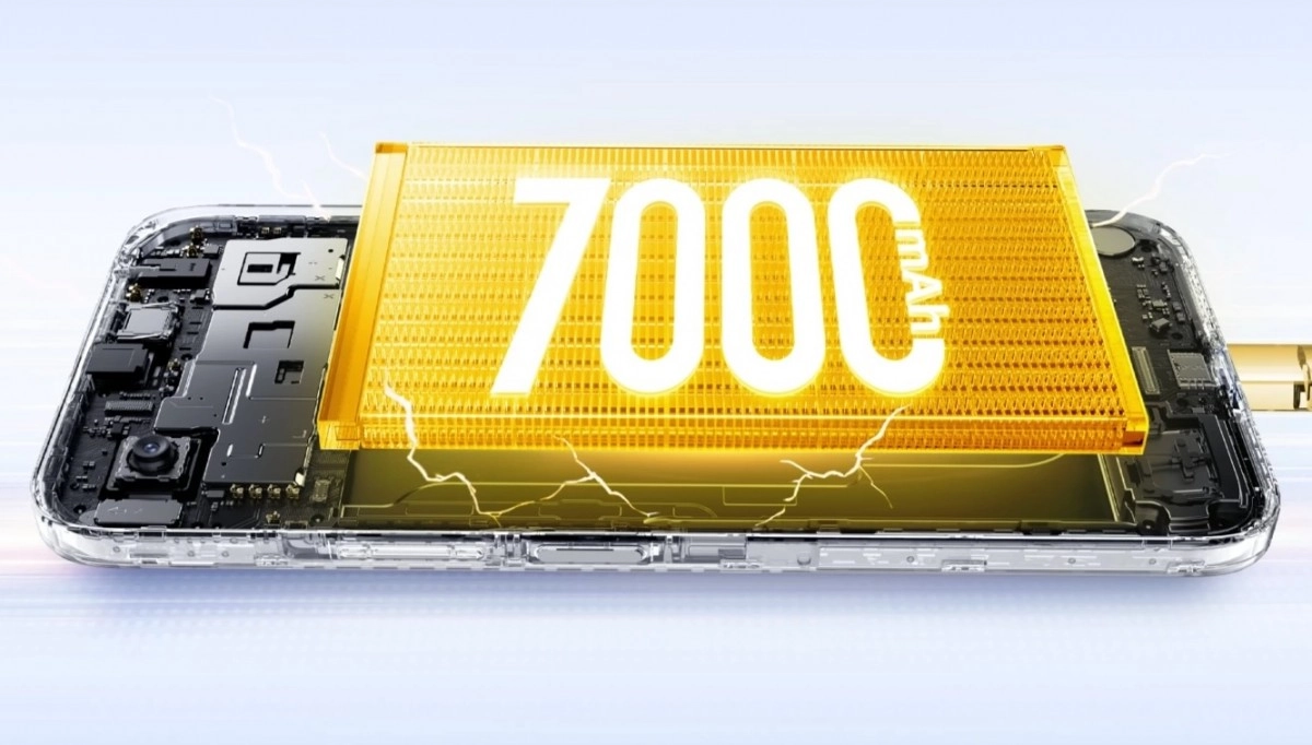 Realme C83 5G phone with 7000mAh battery