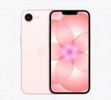 Pink iPhone 17e render for tech poll.