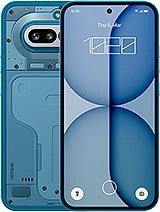 Blue Nothing Phone (2a) front and back