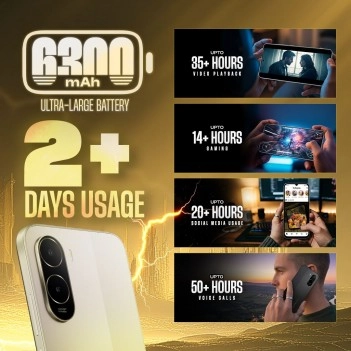 Poco C85x with 6300 mAh battery