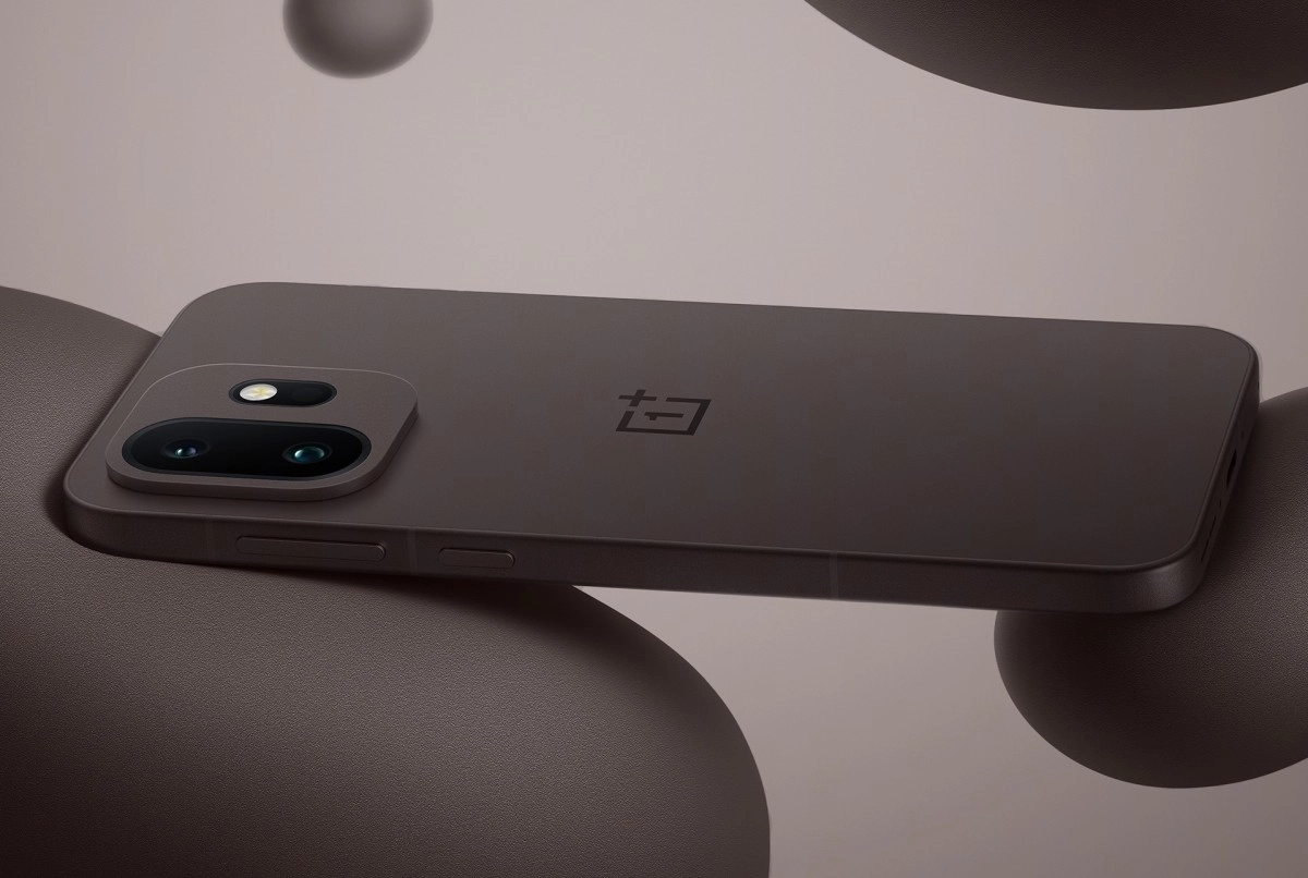 OnePlus 15T dark grey color variant shown.