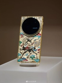 Dreame $15K luxury phone ornate gold design