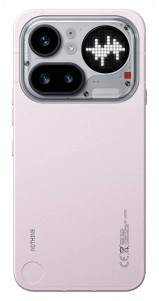 Nothing Phone (4a) Pro rear in white