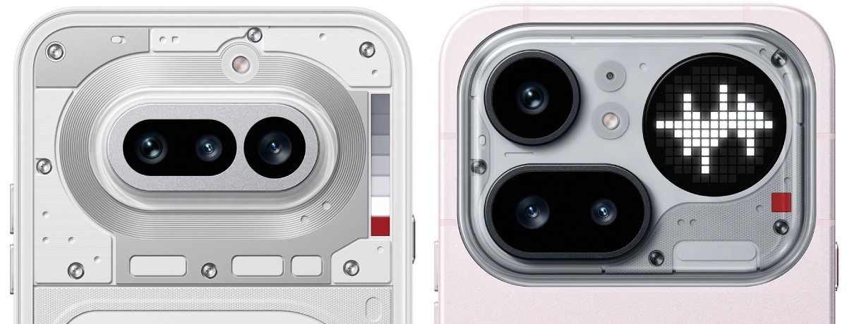 Nothing Phone (4a) and (4a) Pro camera detail.