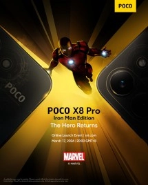 Poco X8 Pro Iron Man Edition launch event.