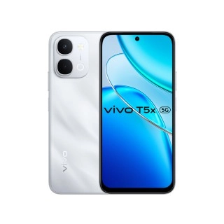 vivo T5x smartphone front and back view.