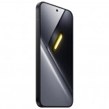 Poco X8 series phone with yellow design element.