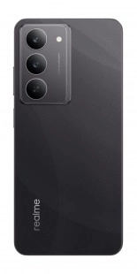 Realme C100i smartphone back with triple cameras.
