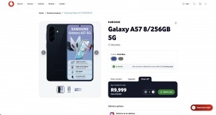 Samsung Galaxy A57 5G on Vodacom South Africa