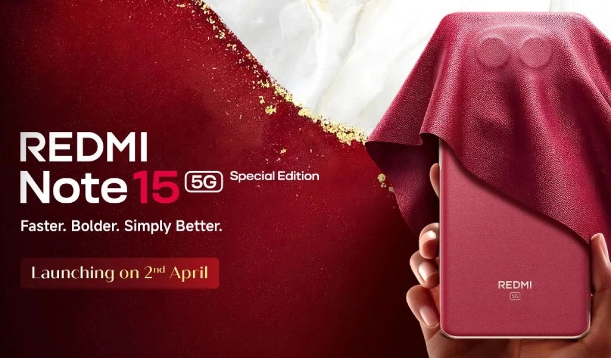 Redmi Note 15 5G Special Edition launching April 2