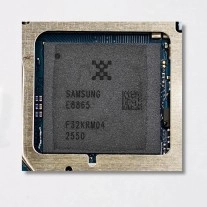 Samsung A57 internal chip close-up.