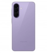 Samsung Galaxy A57 purple back with triple cameras.