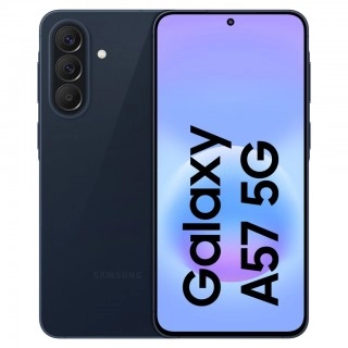 Samsung Galaxy A57 5G smartphone rear view.