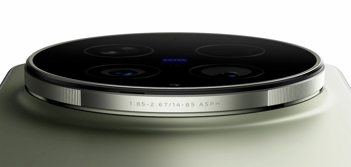 vivo X300 Ultra Zeiss lens detail with 85mm zoom.