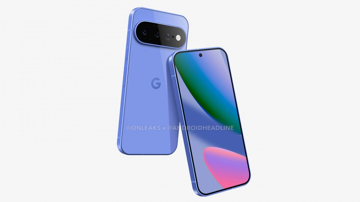 Google Pixel 11 leaked CAD renders, front and back.