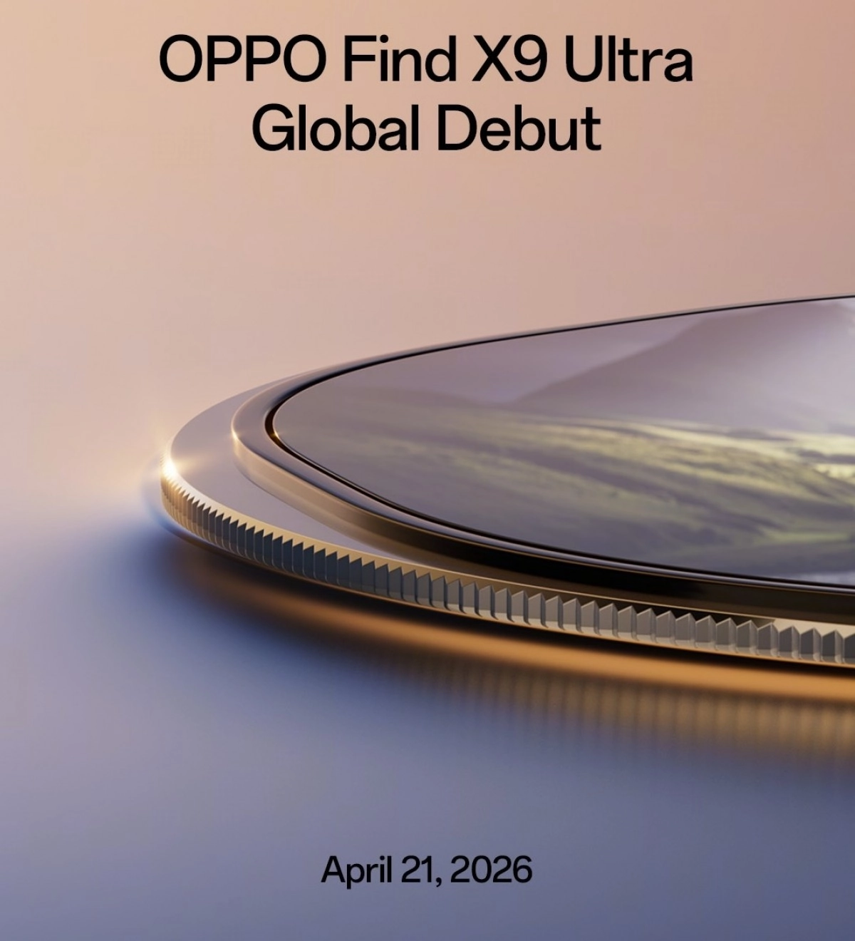 OPPO Find X9 Ultra global debut April 21.