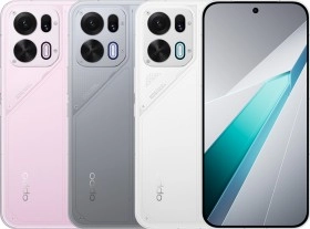 Oppo K15 Pro+ and K15 Pro phones in three colors.