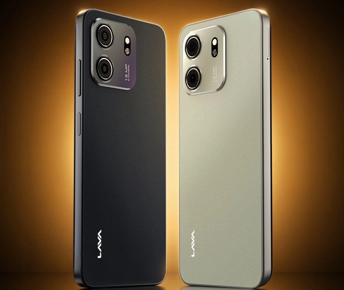 Lava Bold N2 Lite, 13MP AI rear camera.