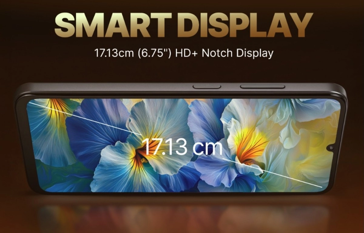 Lava Bold N2 Lite 17.13cm HD+ notch display