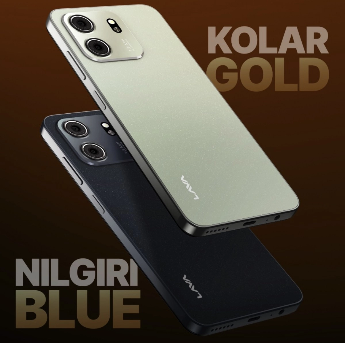 Lava Bold N2 Lite Kolar Gold Nilgiri Blue