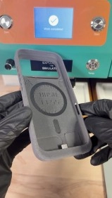 iPhone 17 Pro case with Lightning port and MagSafe.