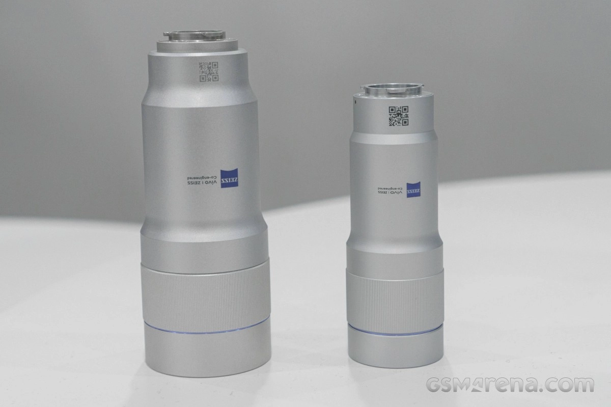 vivo ZEISS co-engineered teleconverters on display