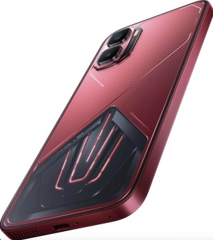 Infinix GT 50 Pro red gaming phone back