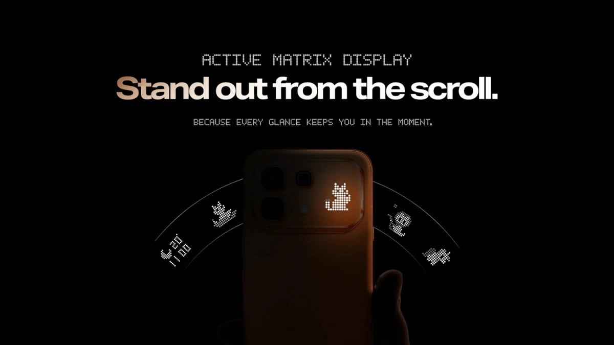 Infinix Note 60 Pro with active matrix display.