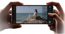 Vivo X300 Ultra camera UI with woman on beach.