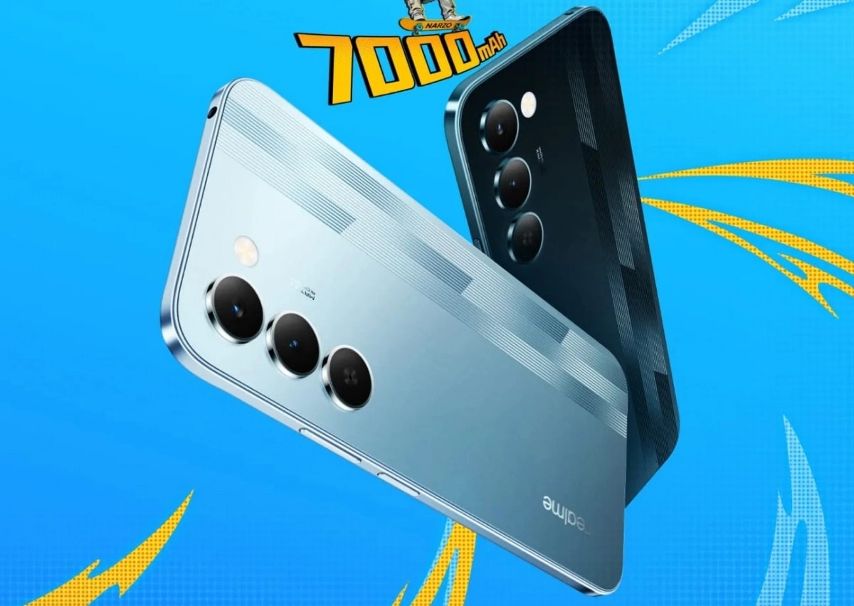 Realme Narzo 100 Lite 5G 7000mAh battery.