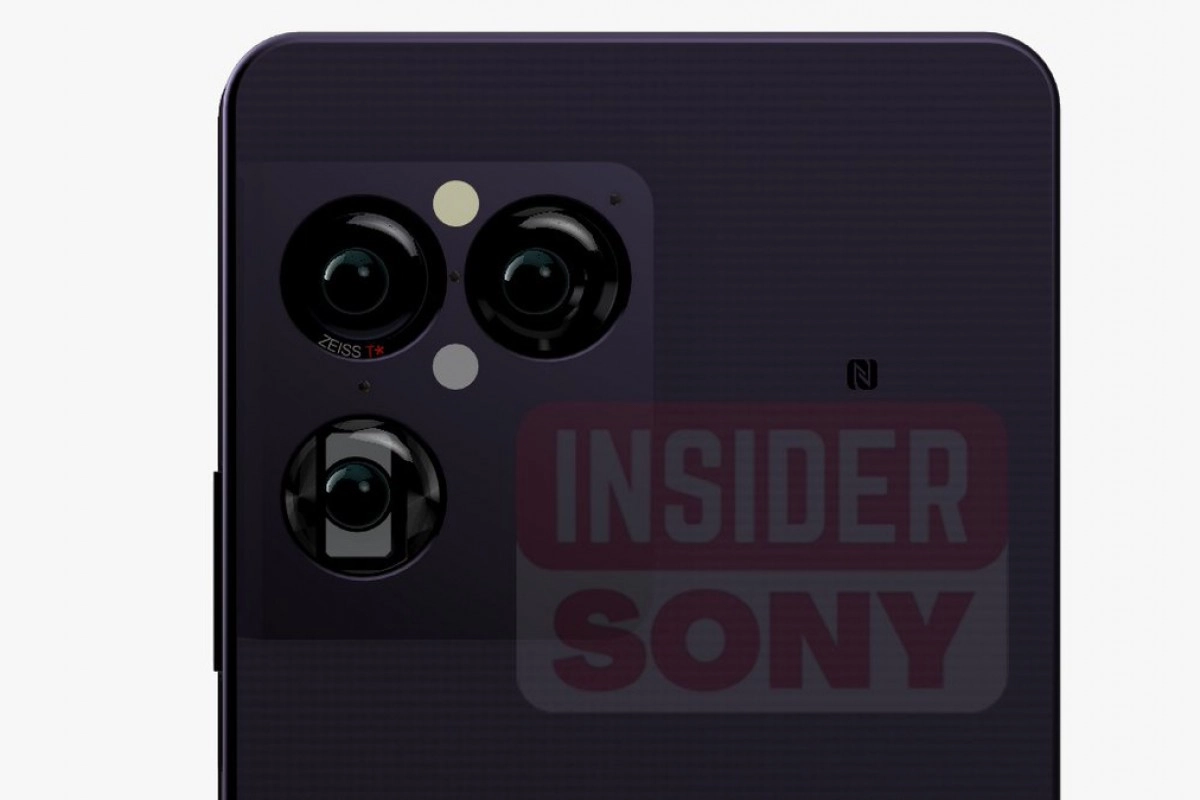 Xperia 1 VIII new camera island design render