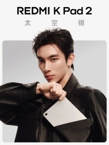 Redmi K Pad 2 with man in leather jacket