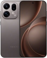 Oppo Find X9s Pro in brown, rear view.